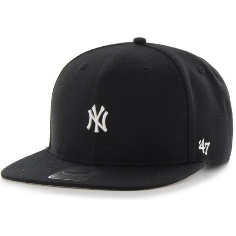 mutzen-flach-schwarz-snapback-der-new-york-yankees-mlb-von-47-brand mutzen-flach-schwarz-snapback-der-new-york-yankees-mlb-von-47-brand