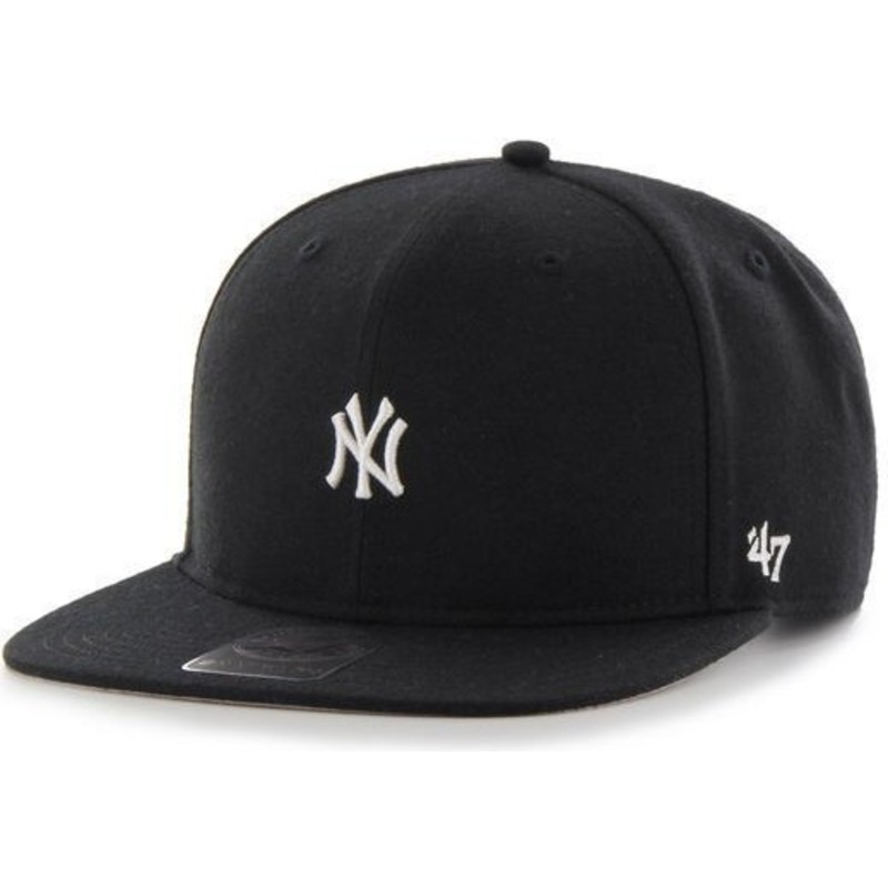 47-brand-flat-brim-new-york-yankees-mlb-centerfield-snapback-cap-schwarz-