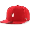 mutzen-flach-rot-snapback-der-new-york-yankees-mlb-von-47-brand