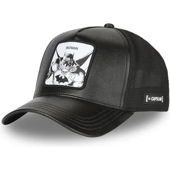 Schwarze Trucker-Kappe Batman BNB DC Comics von Capslab