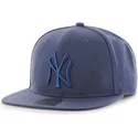 47-brand-blaue-snapback-cap-mit-grossem-new-york-yankees-mlb-logo-no-shot