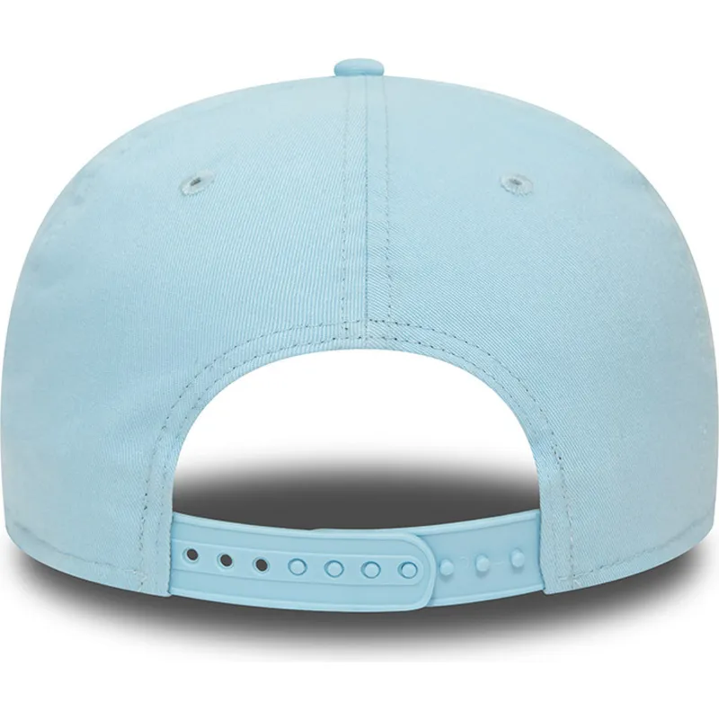 mutzen-flach-blau-snapback-claro-negro-9fifty-league-essential-der-new-york-yankees-mlb-von-new-era