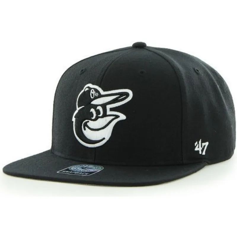 mutzen-flach-schwarz-snapback-de-mascota-der-baltimore-orioles-mlb-von-47-brand
