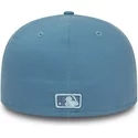 new-era-flat-brim-blue-logo-59fifty-league-essential-new-york-yankees-mlb-blue-fitted-cap