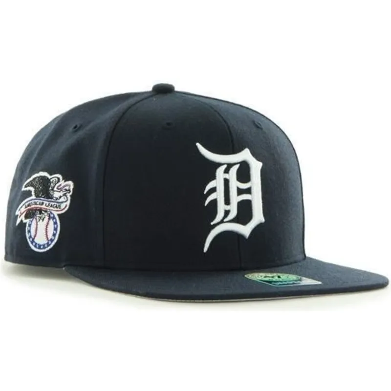mutzen-flach-marineblau-snapback-der-detroit-tigers-mlb-von-47-brand