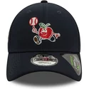 new-era-curved-brim-9forty-repreve-baseball-apple-navy-blue-adjustable-cap