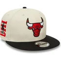 beige-und-schwarze-snapback-kappe-9fifty-logo-der-chicago-bulls-nba-von-new-era