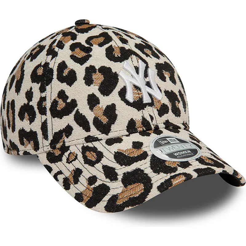 mutzen-gebogen-leopard-verstellbares-band-9forty-jacquard-der-new-york-yankees-mlb-von-new-era