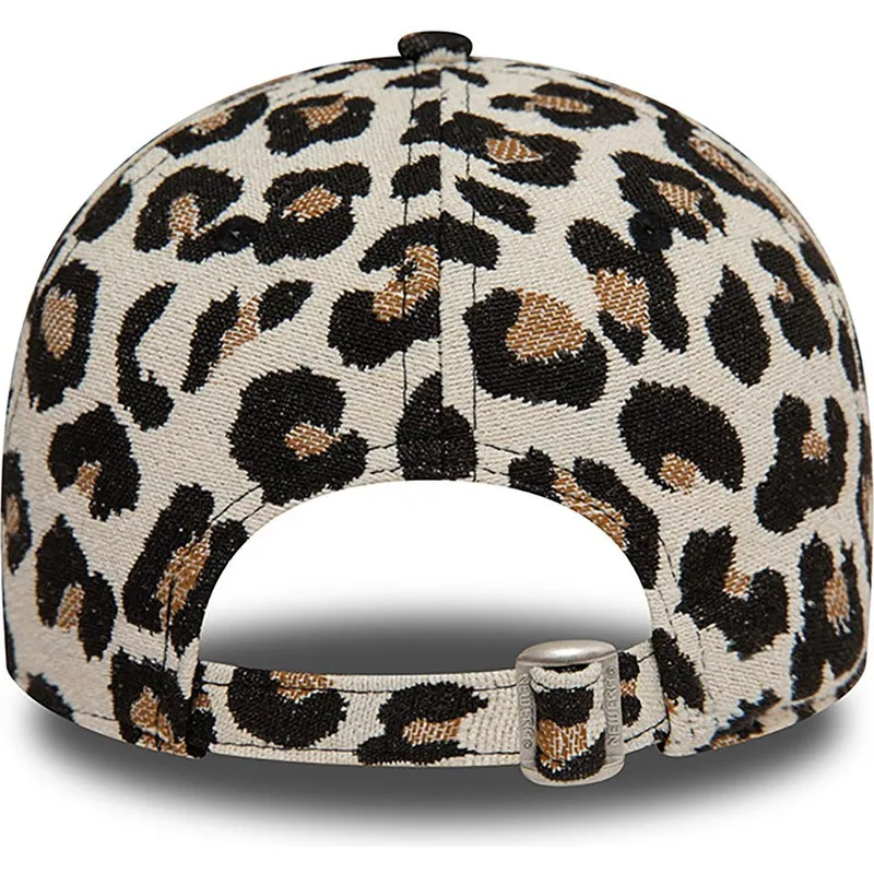 mutzen-gebogen-leopard-verstellbares-band-9forty-jacquard-der-new-york-yankees-mlb-von-new-era