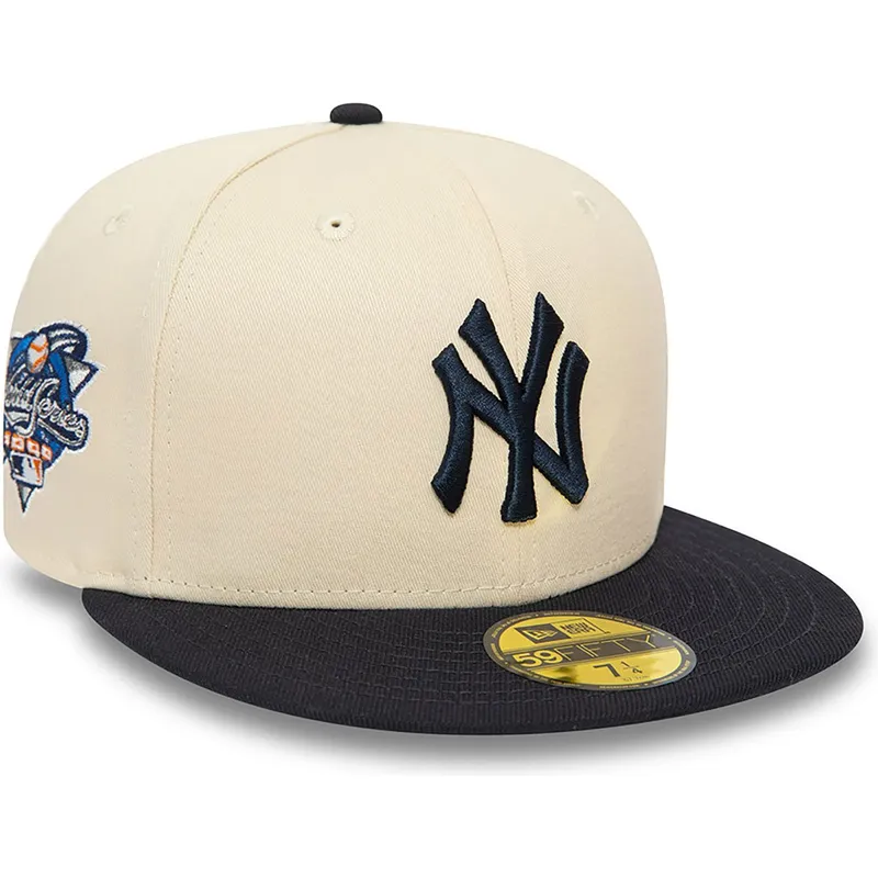 mutzen-flach-beige-angepasst-59fifty-team-colour-der-new-york-yankees-mlb-von-new-era