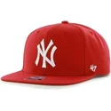 mutzen-flach-rot-snapback-der-new-york-yankees-mlb-von-47-brand