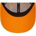 orangefarbene-verstellbare-curved-cap-9forty-hot-dog-character-von-new-era