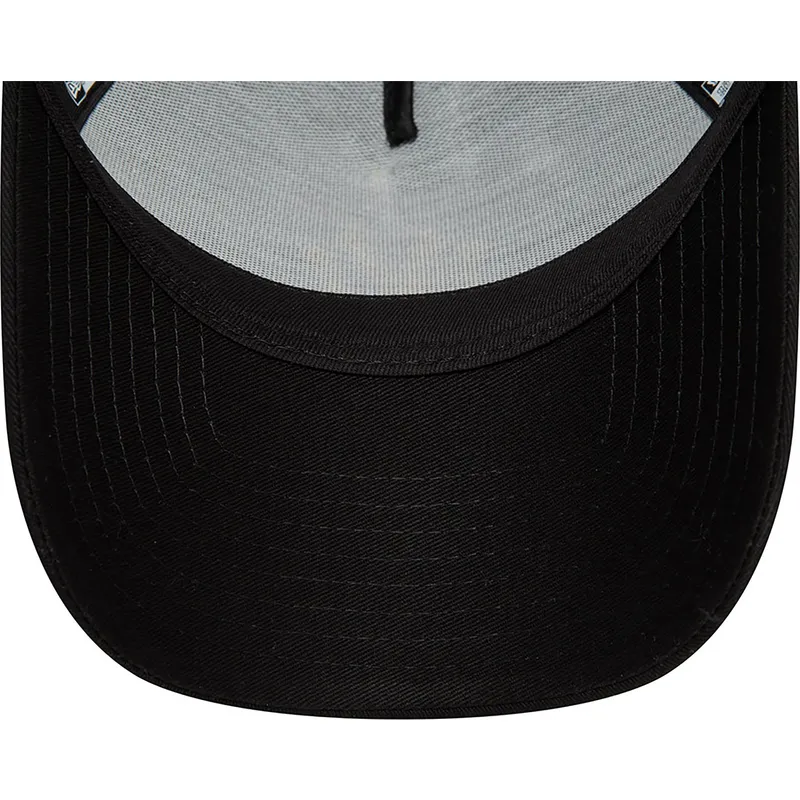mutzen-gebogen-schwarz-snapback-a-frame-metallic-der-new-york-yankees-mlb-von-new-era mutzen-gebogen-schwarz-snapback-a-frame-metallic-der-new-york-yankees-mlb-von-new-era