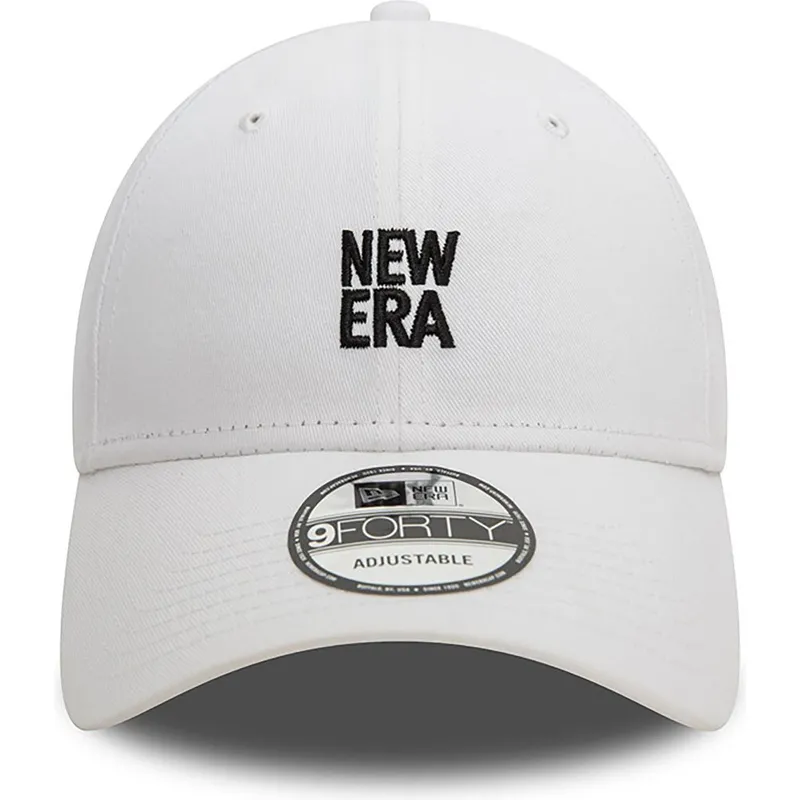 weisse-verstellbare-curved-cap-9forty-von-new-era