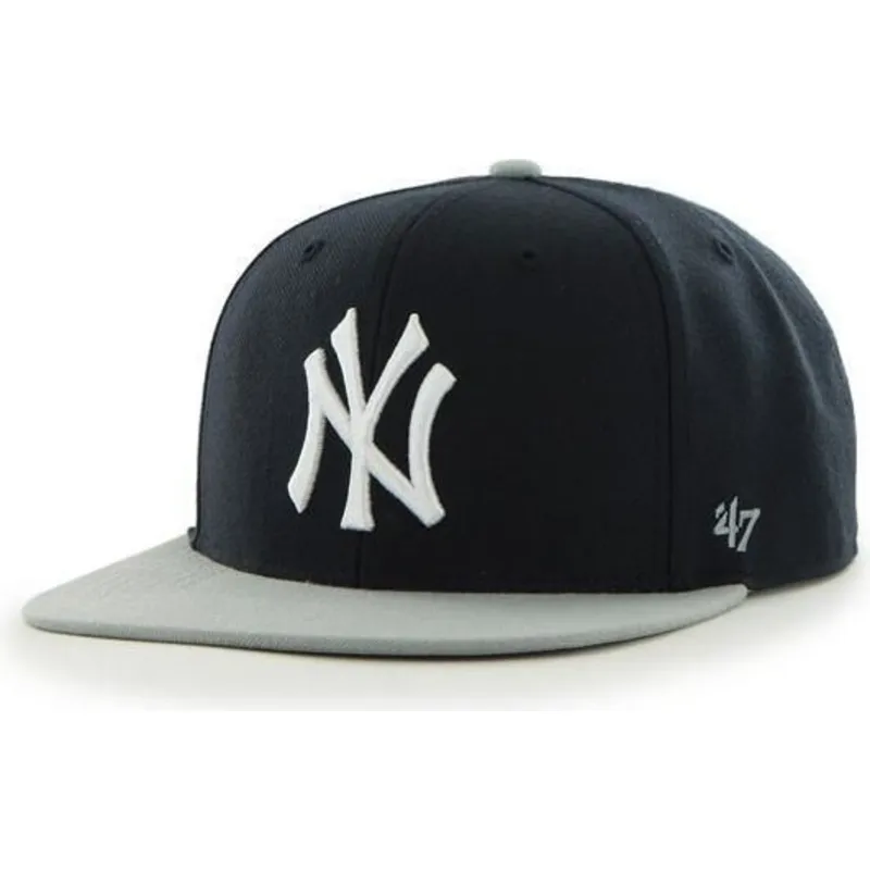 mutzen-flach-marineblau-snapback-der-new-york-yankees-mlb-von-47-brand mutzen-flach-marineblau-snapback-der-new-york-yankees-mlb-von-47-brand