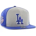 los-angeles-dodgers-mlb-sure-shot-snapback-kappe-in-blau-und-grau-von-47-brand