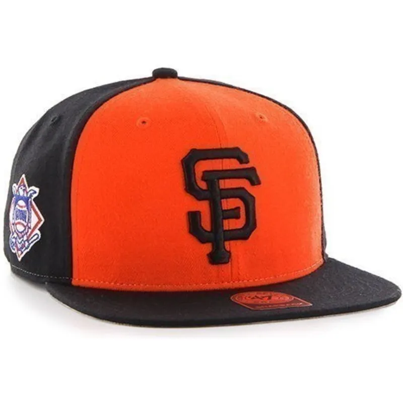 mutzen-flach-schwarz-snapback-der-san-francisco-giants-mlb-von-47-brand mutzen-flach-schwarz-snapback-der-san-francisco-giants-mlb-von-47-brand