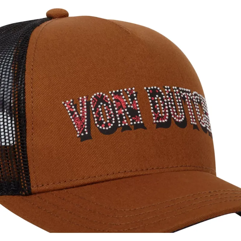trucker-kappe-braun-stud-n-von-von-dutch