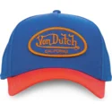 trucker-cap-blau-und-rot-blor-ct-von-von-dutch