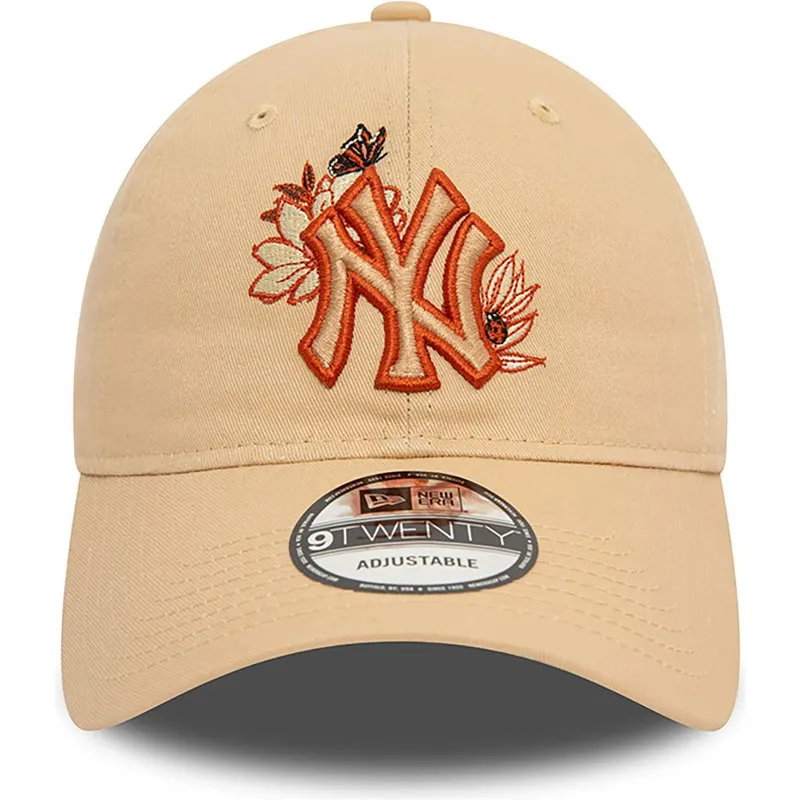 mutzen-gebogen-braun-verstellbares-band-9twenty-floral-der-new-york-yankees-mlb-von-new-era mutzen-gebogen-braun-verstellbares-band-9twenty-floral-der-new-york-yankees-mlb-von-new-era