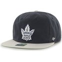 47-brand-flat-brim-toronto-maple-leafs-nhl-snapback-cap-schwarz-