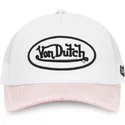 von-dutch-shiny-p-white-and-pink-trucker-hat