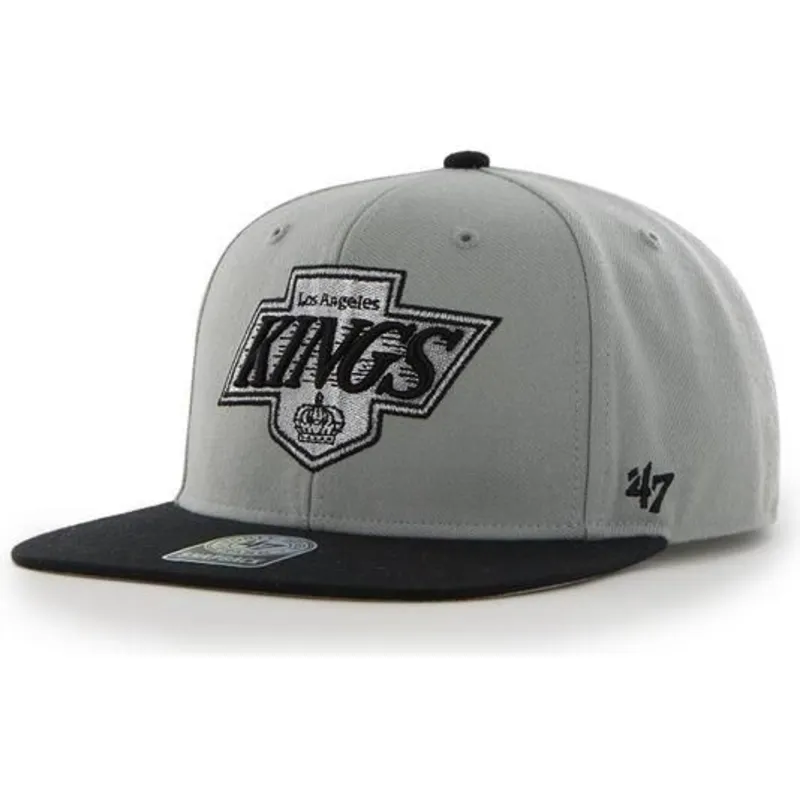 mutzen-flach-grau-snapback-der-los-angeles-kings-nhl-von-47-brand