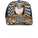 schwarze-trucker-kappe-huhn-winner-wwcd-supercharged-the-farm-von-goorin-bros