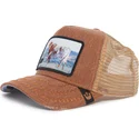 goorin-bros-trucker-kappe-braun-ochse-horny-modell-nr-h02ny-rodeo-the-farm