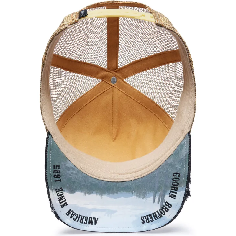 trucker-cap-schwarz-und-beige-pferd-stallion-model-no-5741110n-rodeo-the-farm-von-goorin-bros