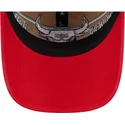 verstellbare-braun-rote-9twenty-draft-2024-kappe-der-chicago-bulls-nba-von-new-era
