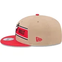 chicago-bulls-nba-9fifty-draft-2024-snapback-kappe-in-braun-und-rot-von-new-era