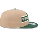 braune-und-grune-9fifty-draft-2024-snapback-kappe-der-milwaukee-bucks-nba-von-new-era