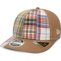 new-era-x-original-madras-trading-company-9fifty-retro-crown-relaxed-heritage-fit-verstellbare-braune-kappe