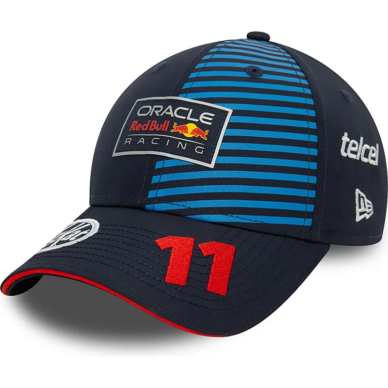 dunkelblaue-gebogene-snapback-kappe-sergio-perez-9forty-von-red-bull-racing-formula-1-von-new-era