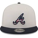 mutzen-flach-beige-snapback-9fifty-4th-of-july-der-atlanta-braves-mlb-von-new-era