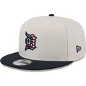 beige-und-dunkelblaue-snapback-kappe-9fifty-4th-of-july-der-detroit-tigers-mlb-von-new-era