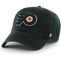 mutzen-gebogen-schwarz-verstellbares-band-der-philadelphia-flyers-nhl-von-47-brand