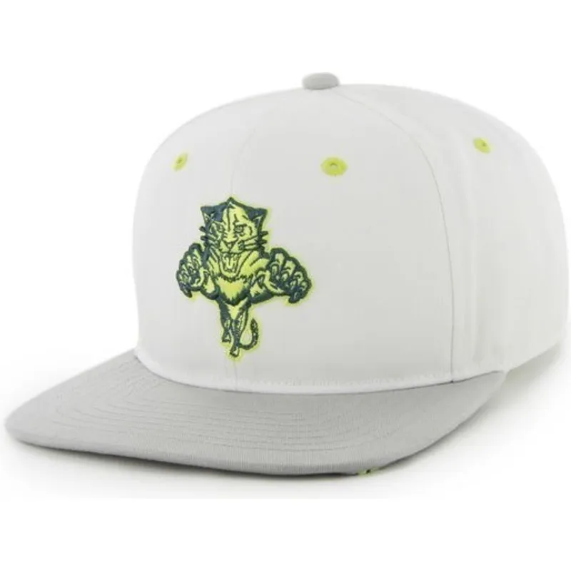 mutzen-flach-weiss-snapback-der-florida-panthers-nhl-von-47-brand mutzen-flach-weiss-snapback-der-florida-panthers-nhl-von-47-brand