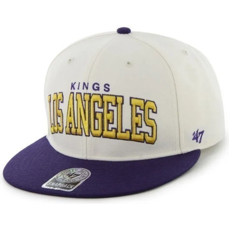 mutzen-flach-weiss-snapback-der-los-angeles-kings-nhl-von-47-brand