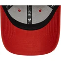 new-era-curved-brim-9forty-essential-red-adjustable-cap