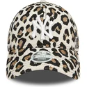 mutzen-gebogen-leopard-verstellbares-band-9forty-der-new-york-yankees-mlb-von-new-era