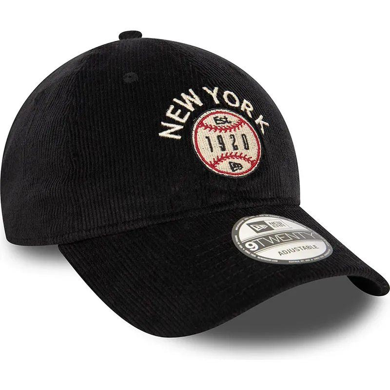 mutzen-gebogen-schwarz-verstellbares-band-the-empire-state-9twenty-cord-der-new-york-ciudades-y-playas-von-new-era