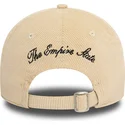 mutzen-gebogen-beige-verstellbares-band-the-empire-state-9twenty-cord-der-new-york-ciudades-y-playas-von-new-era