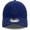 mutzen-gebogen-blau-verstellbares-band-9forty-flame-der-los-angeles-dodgers-mlb-von-new-era
