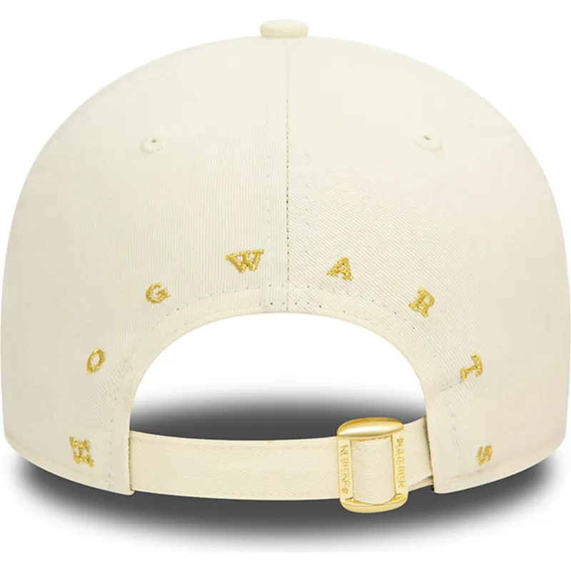 mutzen-gebogen-beige-verstellbares-band-9forty-der-hogwarts-harry-potter-von-new-era