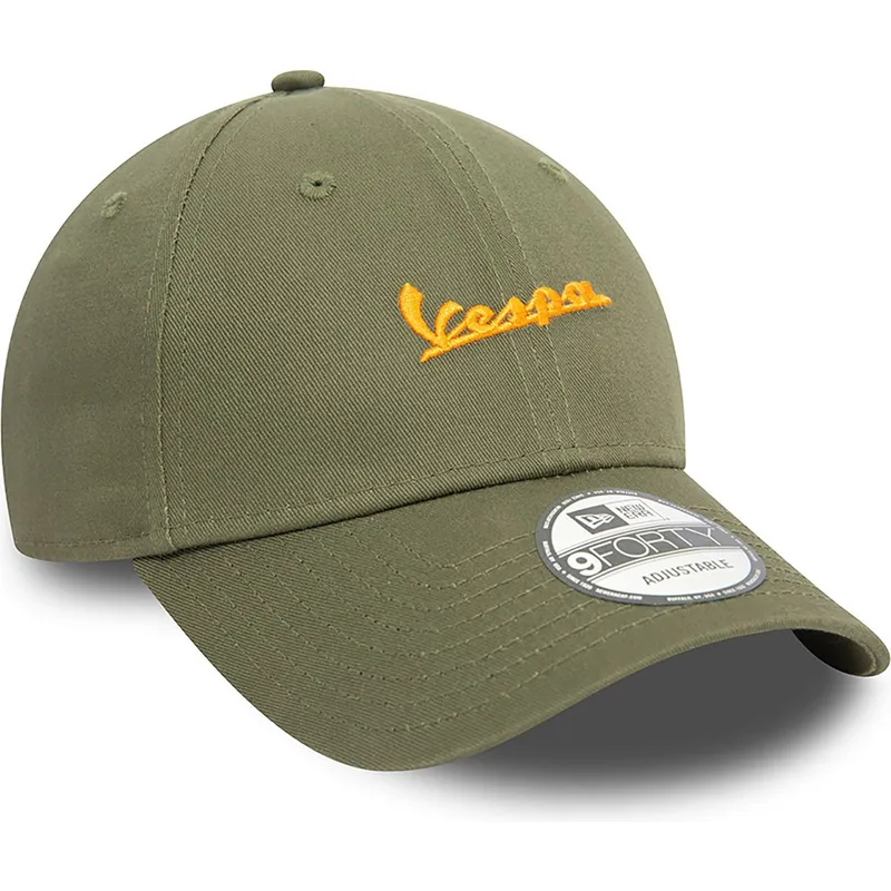mutzen-gebogen-grun-verstellbares-band-9forty-seasonal-der-vespa-piaggio-von-new-era