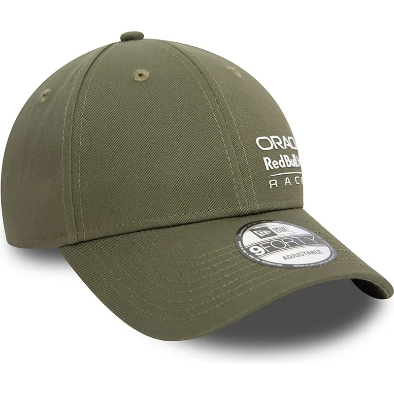 grune-verstellbare-curved-cap-9forty-seasonal-von-red-bull-racing-formula-1-von-new-era