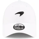 9forty-seasonal-verstellbare-weisse-kappe-mit-gebogenem-schirm-von-mclaren-racing-formula-1-von-new-era