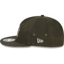 new-era-flat-brim-9fifty-waxed-canvas-new-york-yankees-mlb-green-adjustable-cap